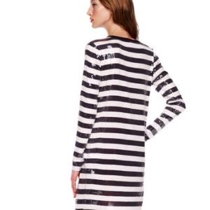 Michael Kors Sequin striped dress